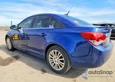 2012 Chevrolet Cruze Eco z USA, uszkodzony, nr VIN 1G1PJ5SC7C7115960